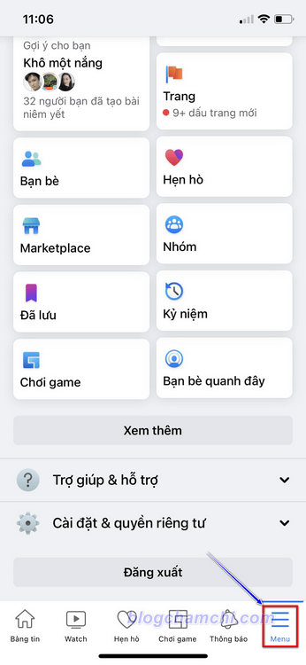 Các bước bật bong bóng chat messenger trên Facebook