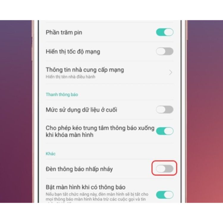 Bật Flash cuộc gọi thông qua Sim2