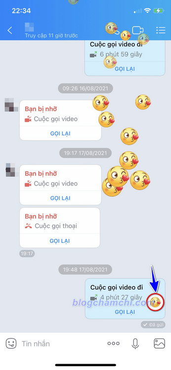 Tính năng thả emoji trên Zalo là gì?