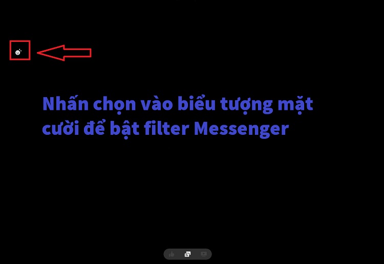 Biểu tượng mặt cười Messenger