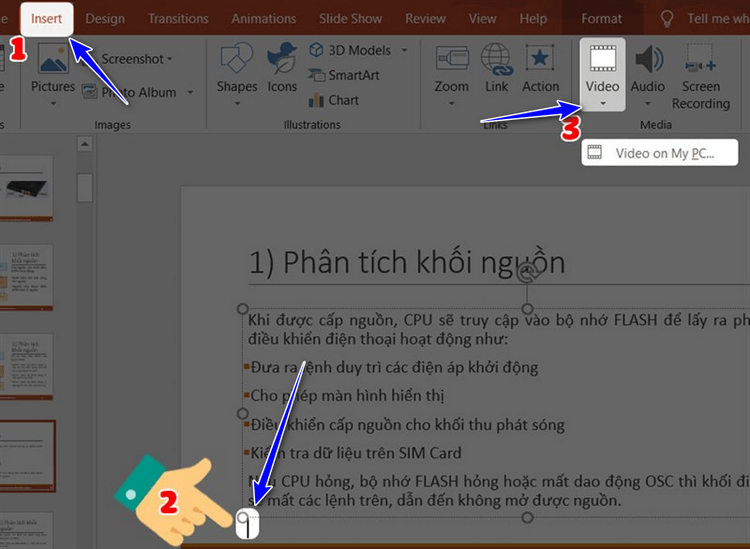 Cách chèn video vào PowerPoint chỉ với vài bước đơn giản