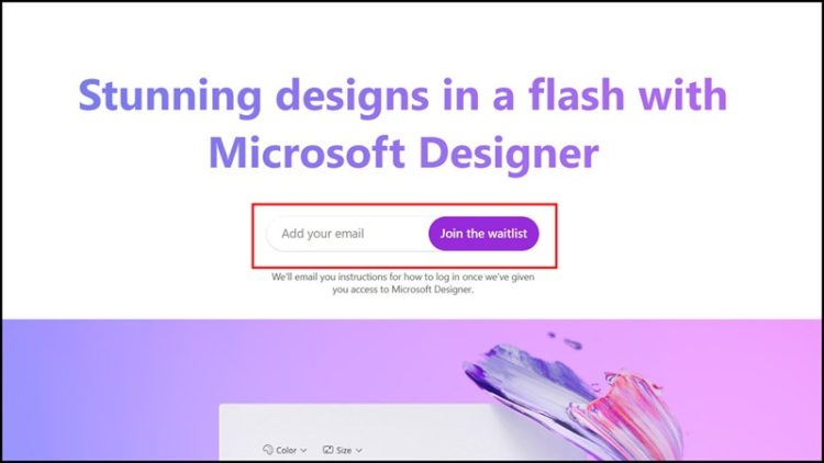 Cách đăng ký Microsoft Designer  