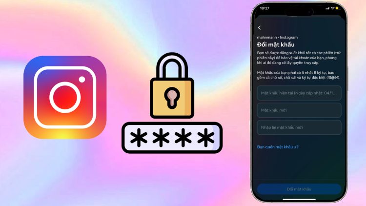 Cách đặt lại mật khẩu Instagram khi quên
