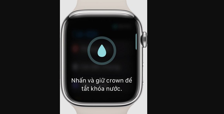 Cách đẩy nước ra khỏi Apple Watch 1