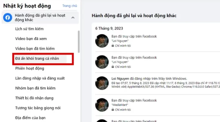 Cách khôi phục bài viết đã ẩn trên Facebook bằng máy tính