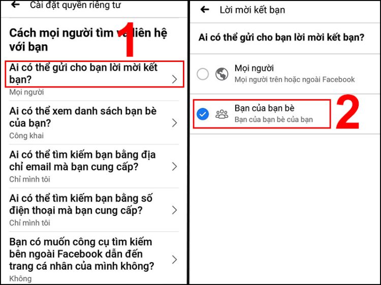 Cách không cho người khác tìm thấy tên Facebook của bạn 4