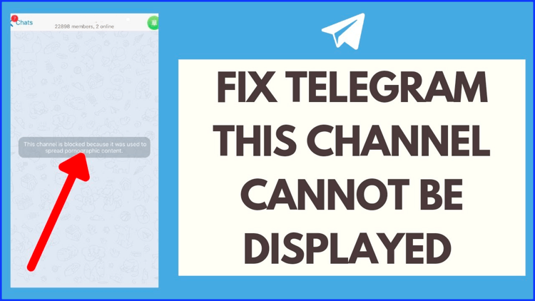 Nguyên nhân gây lỗi Telegram this group cannot be displayed
