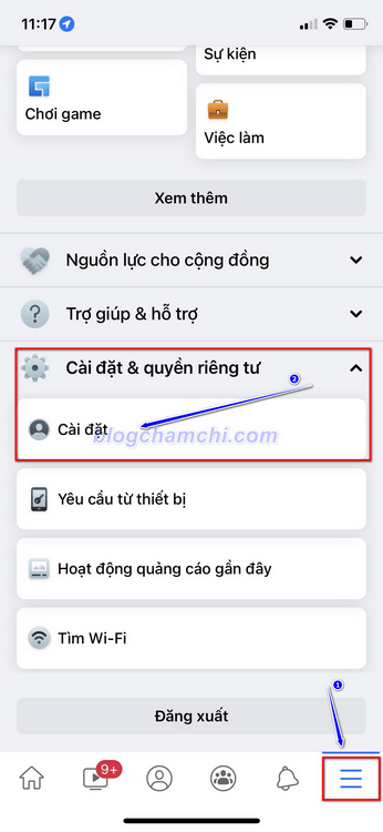 Tắt thông báo Facebook gửi về Gmail trên điện thoại iPhone & Android