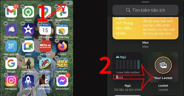 Cách thêm Locket Widget Android ra màn hình chính