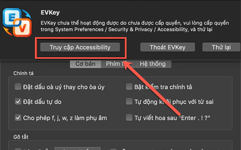 Hướng dẫn tải và cài đặt ứng dụng Evkey trên Mac