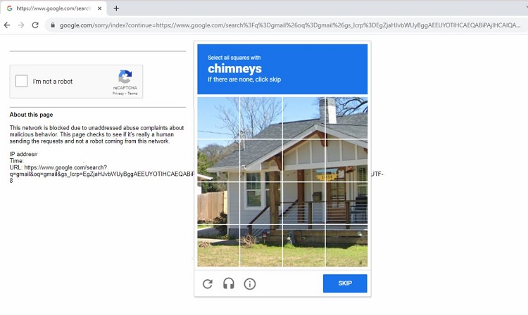 Chia sẻ cách hủy bỏ captcha khi tìm kiếm trên Google