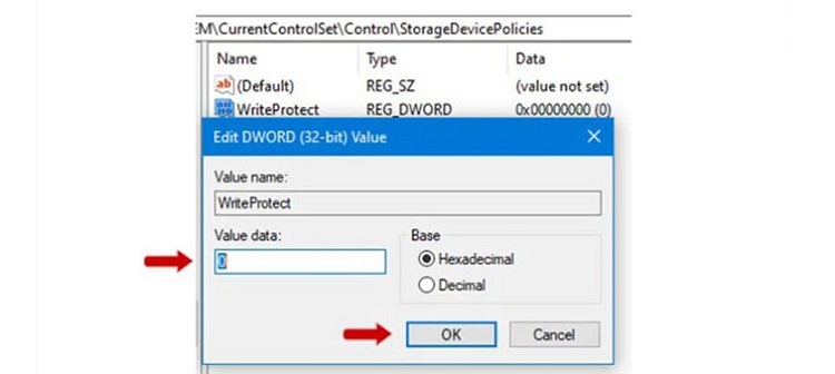 Sử dụng Registry để fix lỗi B4