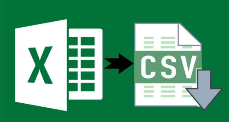 chuyển file Excel sang CSV  