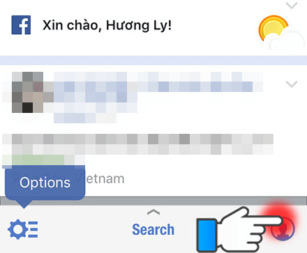 Đăng nhập 2 tài khoản Facebook trên điện thoại iOS