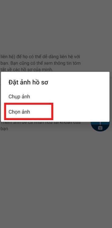 Đặt ảnh hồ sơ cho ứng dụng game