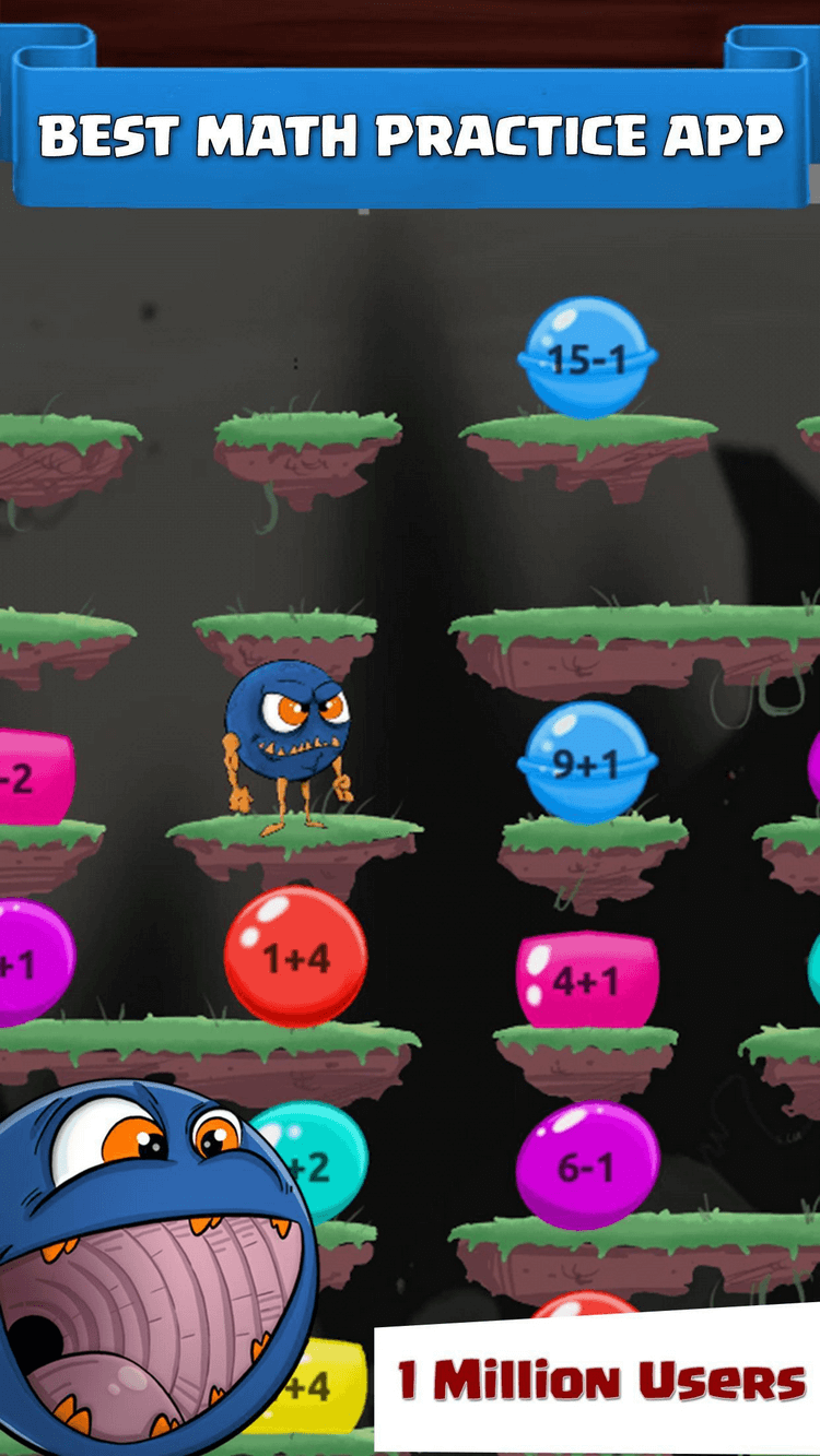 Game dạy trẻ học toán Monster Maths