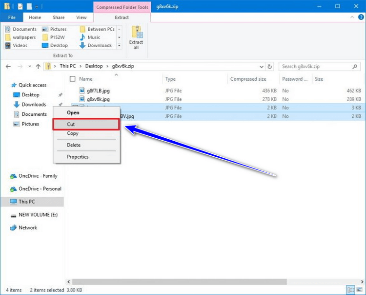 Giải nén file [RAR, ZIP] trên máy tính/ laptop bằng File Explorer