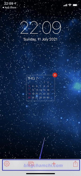 Cài đặt ứng dụng hỗ trợ Lock Screen Calendar trên iPhone