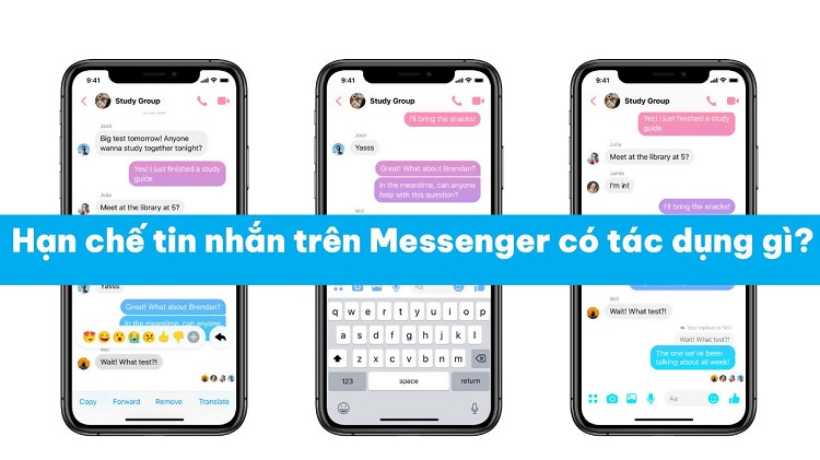 Hỏi đáp hạn chế tin nhắn trên Messenger có tác dụng gì