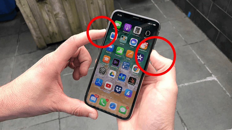 Khởi động lại máy khi màn hình cảm ứng iPhone không hoạt động