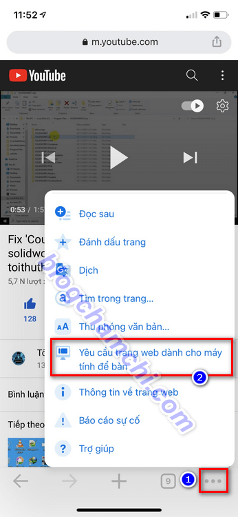 Hướng dẫn cách xem YouTube màn hình nhỏ trên iPhone bằng Chrome