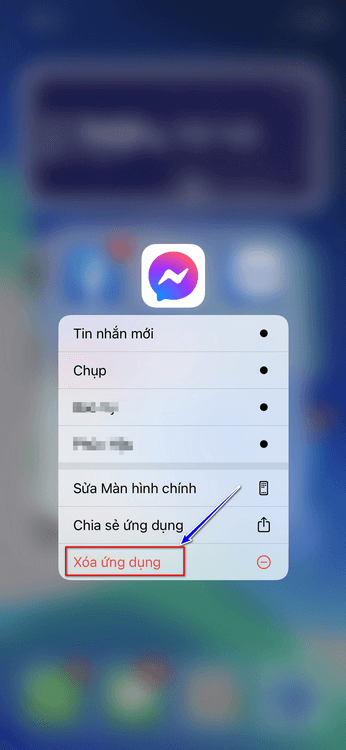 Đăng nhập lại Messenger nếu gọi Messenger trên iPhone không có tiếng