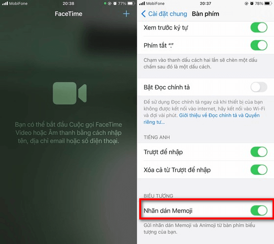 Tắt hiệu ứng Memoji sửa lỗi gọi Facetime bị nóng máy trên iPhone