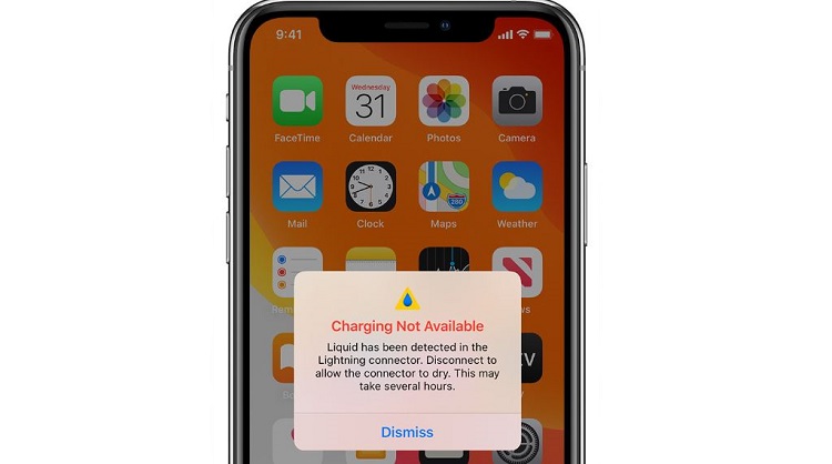 Khắc phục iPhone báo Chức năng sạc không có sẵn