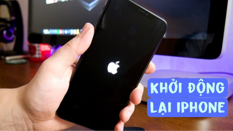 Khởi động lại iPhone 