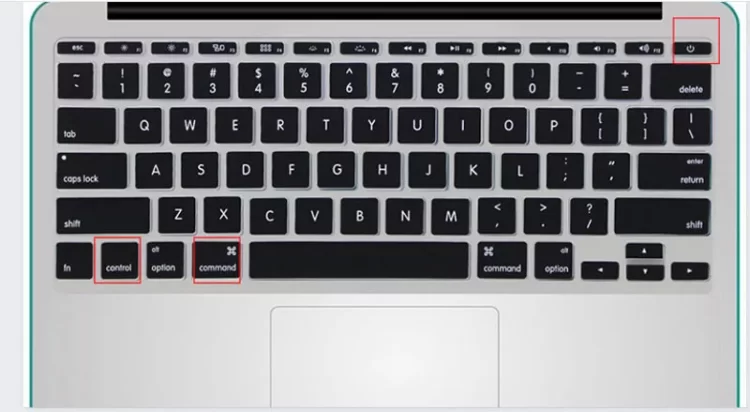 Khởi động lại MacBook