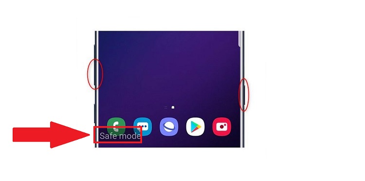 Khởi động Samsung vào chế độ An toàn