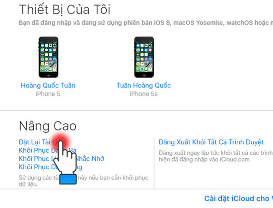 Khôi phục ảnh đã xóa vĩnh viễn trên iPhone/ iPad bằng iCloud