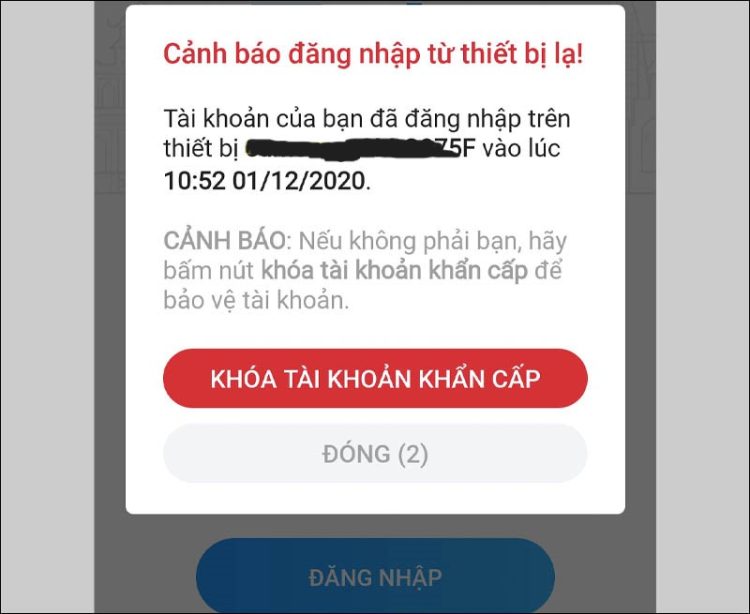 Kiểm tra phần cài đặt thông báo đăng nhap zalo trên iPhone