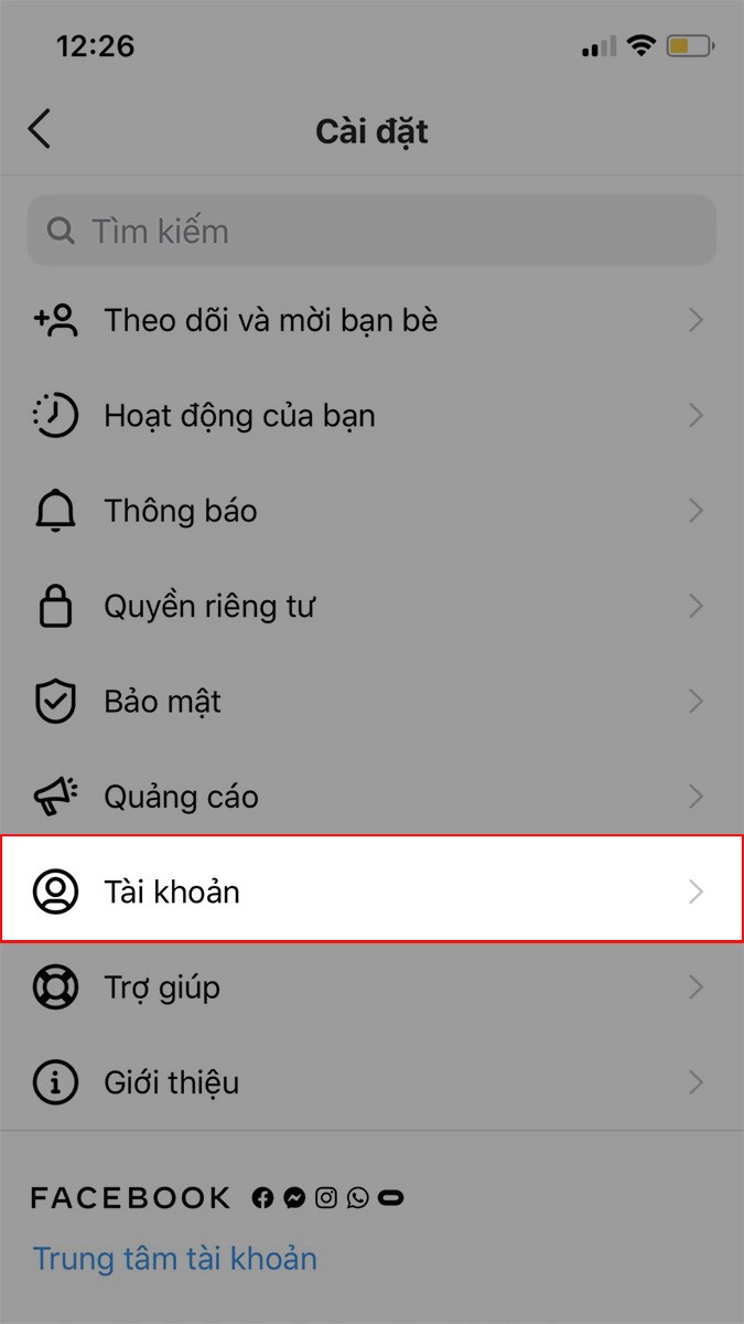 Làm sao để gỡ liên kết Facebook với Instagram 4