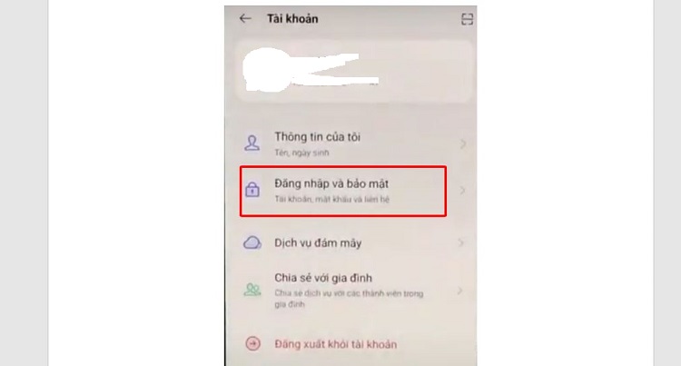 Tìm lại mật khẩu Oppo Cloud B2