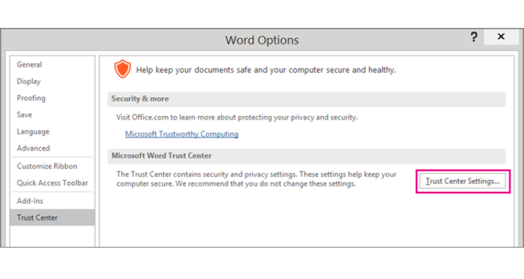 lỗi Automatic update of links has been disabled trên Excel