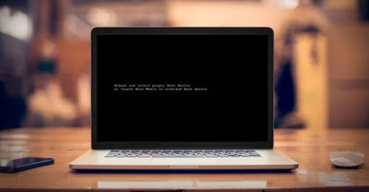 lỗi reboot and select proper boot device là gì?