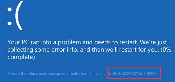 Lỗi WHEA Uncorrectable Error trên Windows là gì?