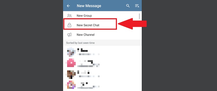 New Secret Chat