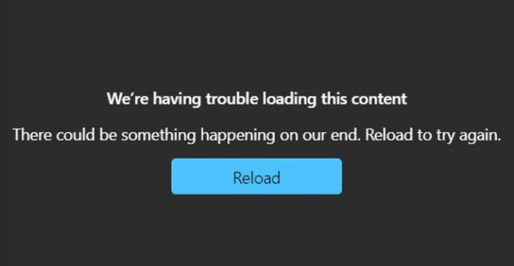 Nguyên nhân gây ra lỗi We’re having trouble loading this content trên Windows 11