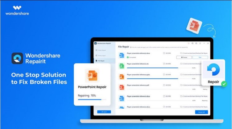 Phần mềm khôi phục file bị hỏng