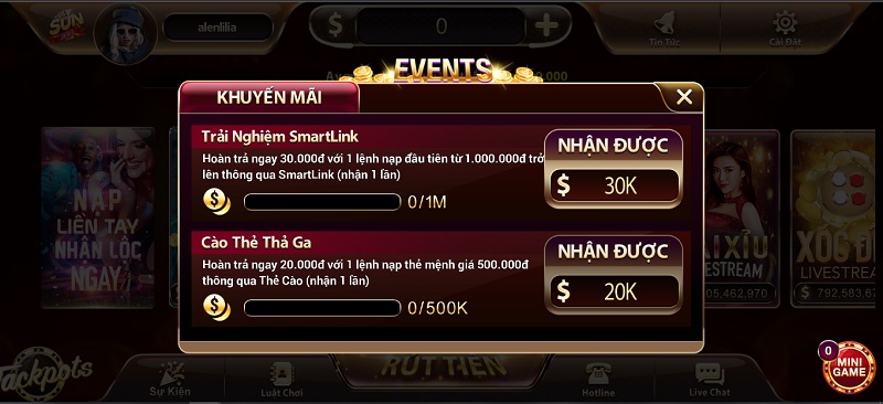 Cào thẻ thả ga nhận ngay hoàn trả siêu hot chỉ có tại cổng game bài online