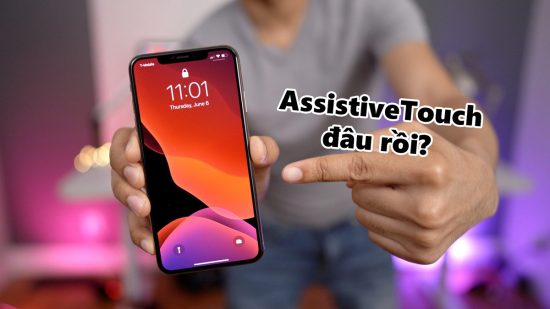 Tại sao iPhone mất phím home ảo