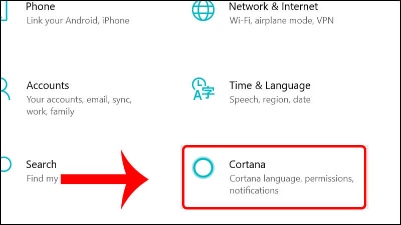 Cách vô hiệu hóa Cortana trên Windows 10 tạm thời