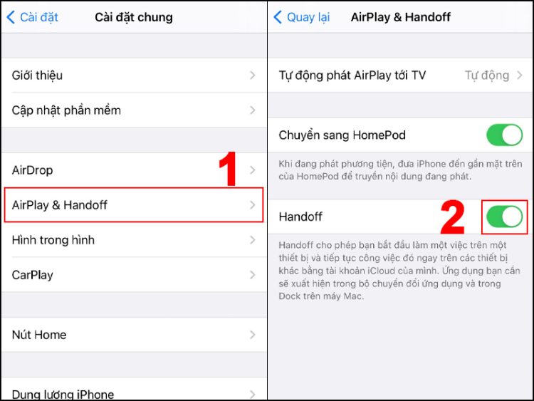 Tiến hành copy giữa nhiều thiết bị Apple 2