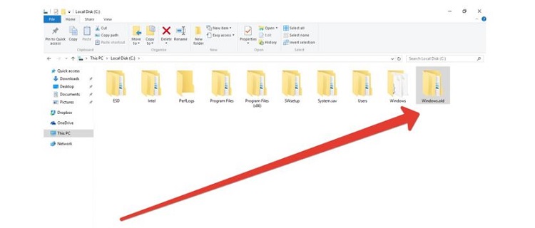 Tìm hiểu thư mục Windows.old trên Windows 11