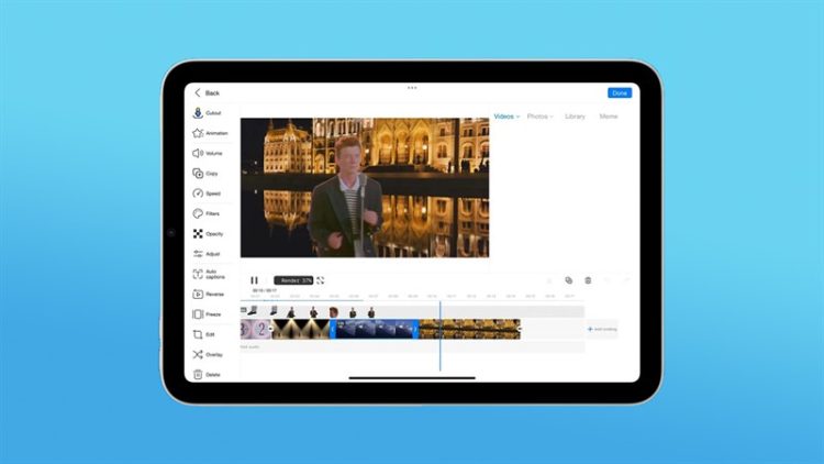 Tổng hợp các ứng dụng dùng để edit video dành cho iPad