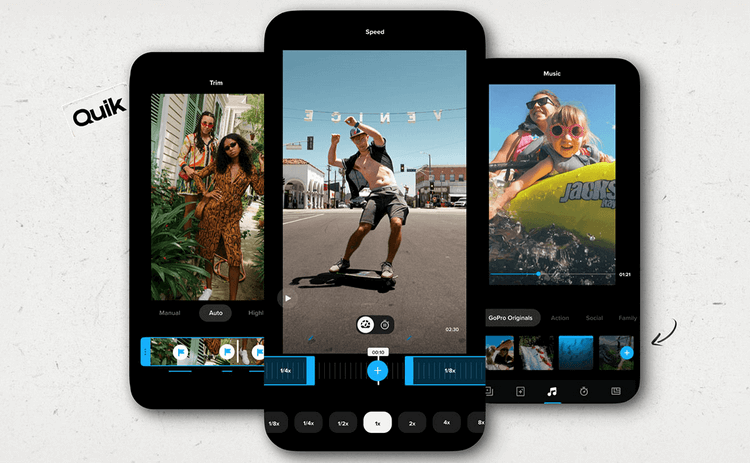 Quik - Phần mềm chỉnh sửa video chuyên nghiệp trên điện thoại iPhone, iPad