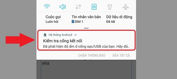 Vì sao Samsung bị lỗi báo độ ẩm không sạc được pin?