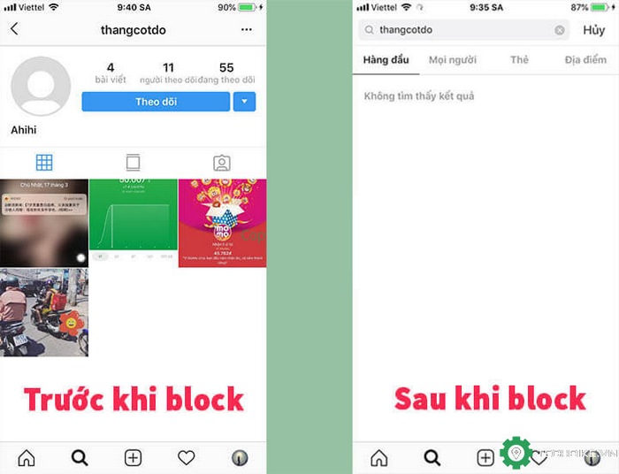 Xem ai block mình trên Instagram bằng cách nào?